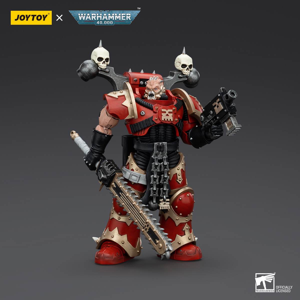 JOYTOY Warhammer 40k 1: 18 World Eaters Khorne Berzerkers - JOYTOY WORLD