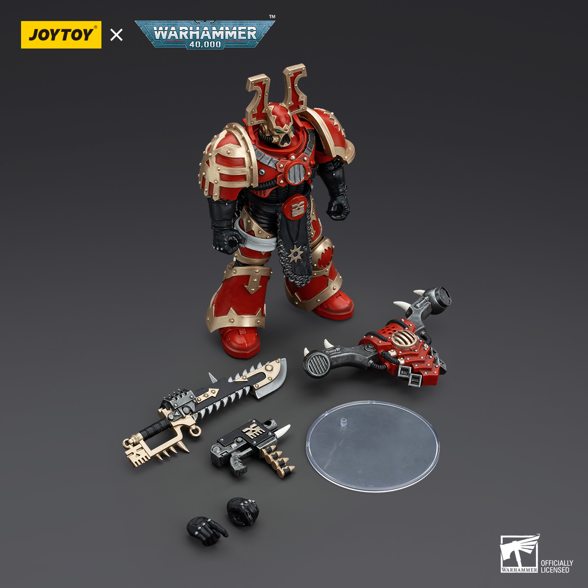JOYTOY Warhammer 40k 1: 18 World Eaters Khorne Berzerkers - JOYTOY WORLD