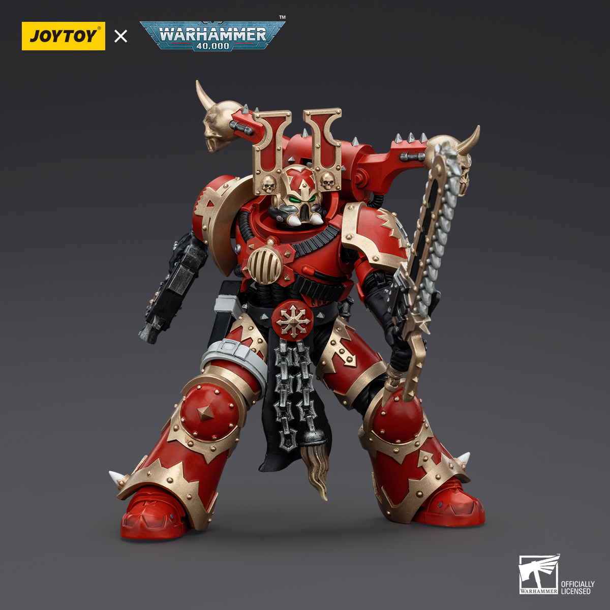 JOYTOY Warhammer 40k 1: 18 World Eaters Khorne Berzerkers - JOYTOY WORLD