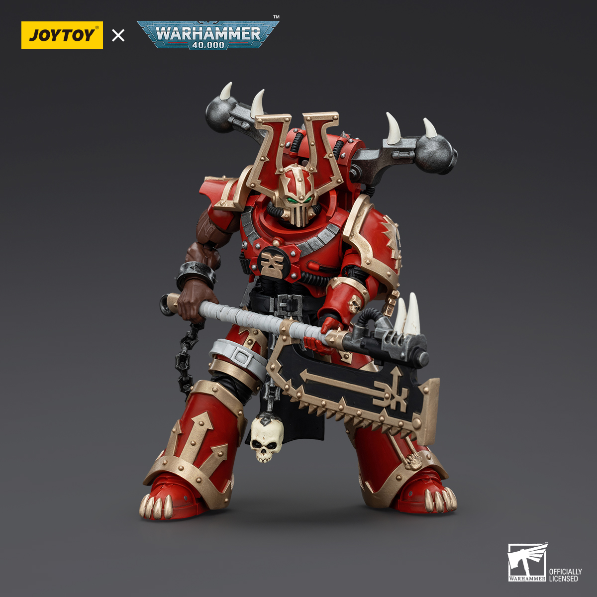 JOYTOY Warhammer 40k 1: 18 World Eaters Khorne Berzerkers - JOYTOY WORLD