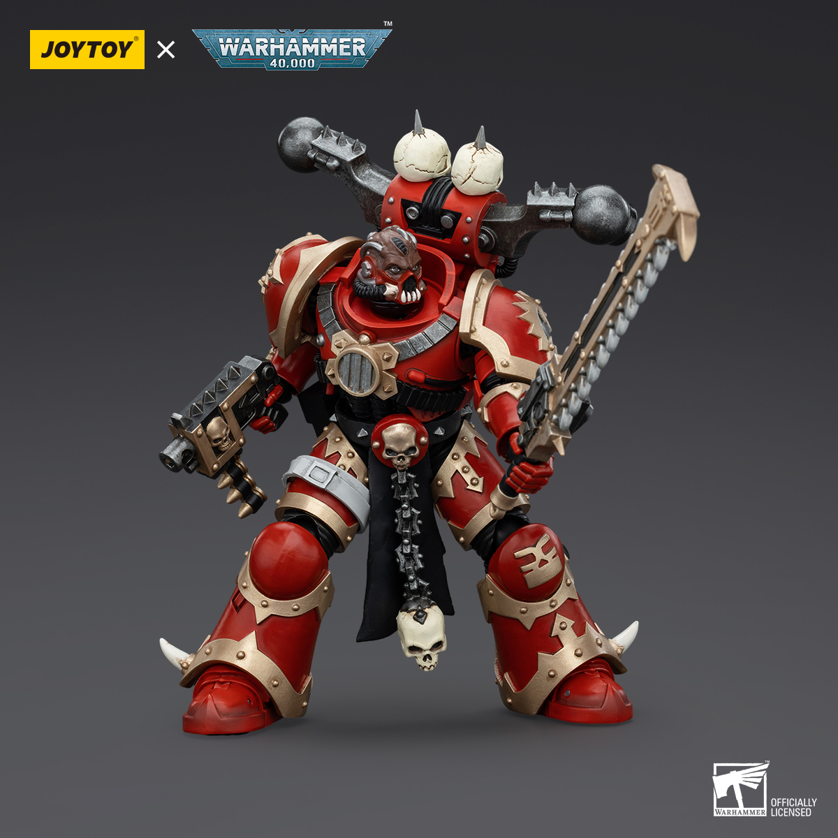 JOYTOY Warhammer 40k 1: 18 World Eaters Khorne Berzerkers - JOYTOY WORLD