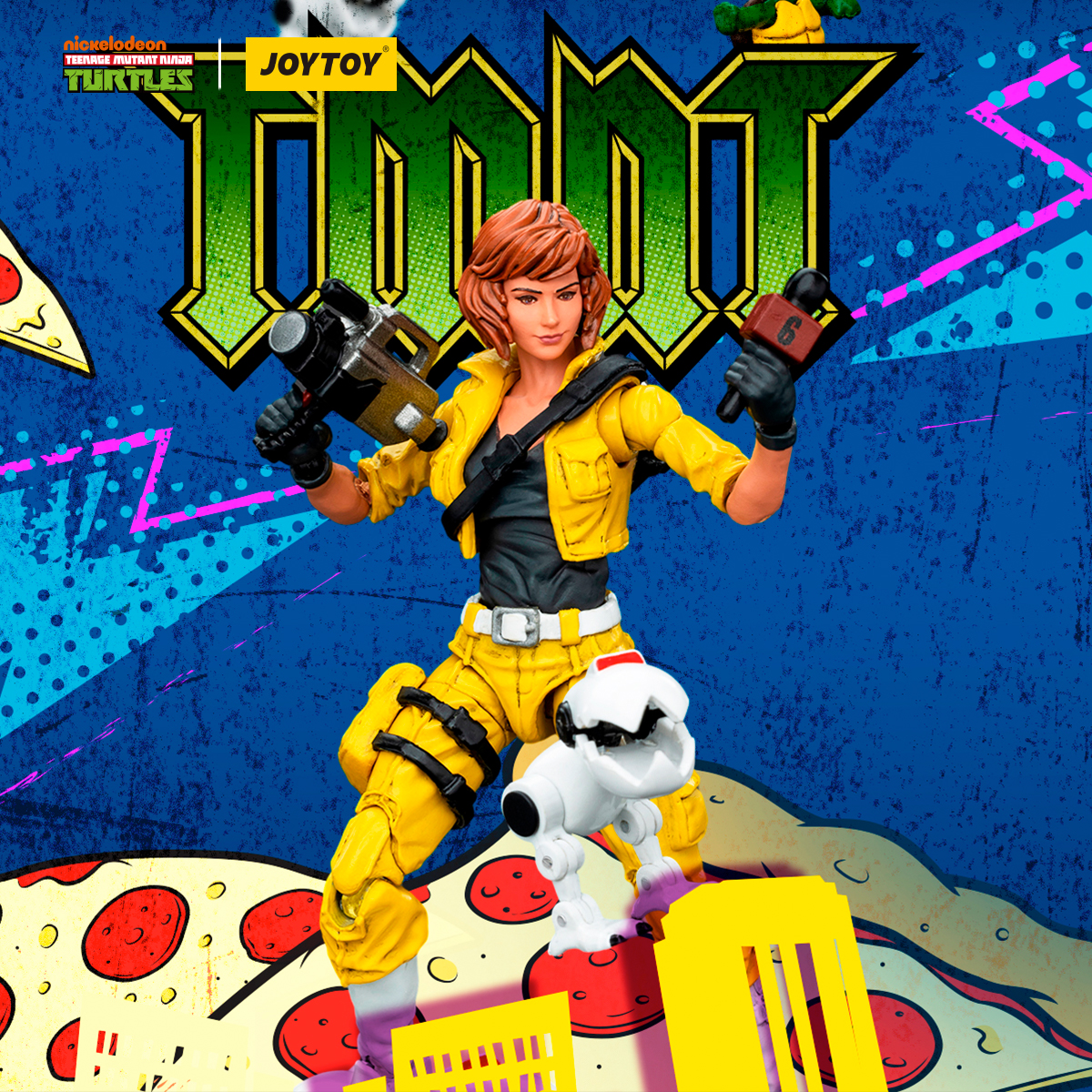 JOYTOY Teenage Mutant Ninja Turtles TMNT Splinter and April O'Neil - JOYTOY WORLD