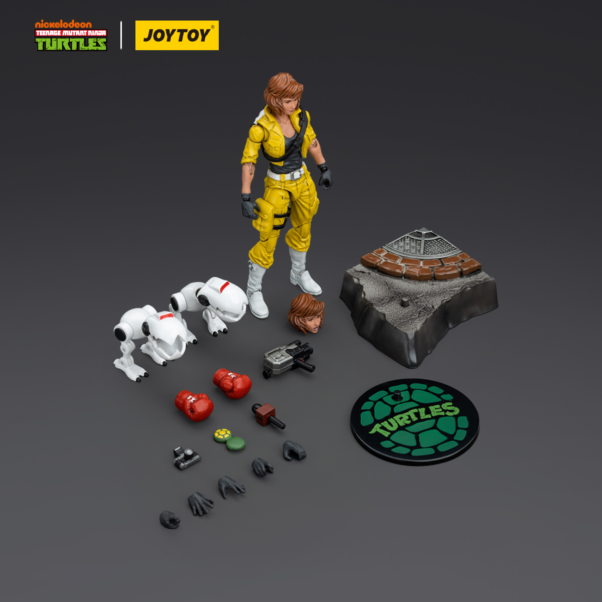 JOYTOY Teenage Mutant Ninja Turtles TMNT Splinter and April O'Neil - JOYTOY WORLD