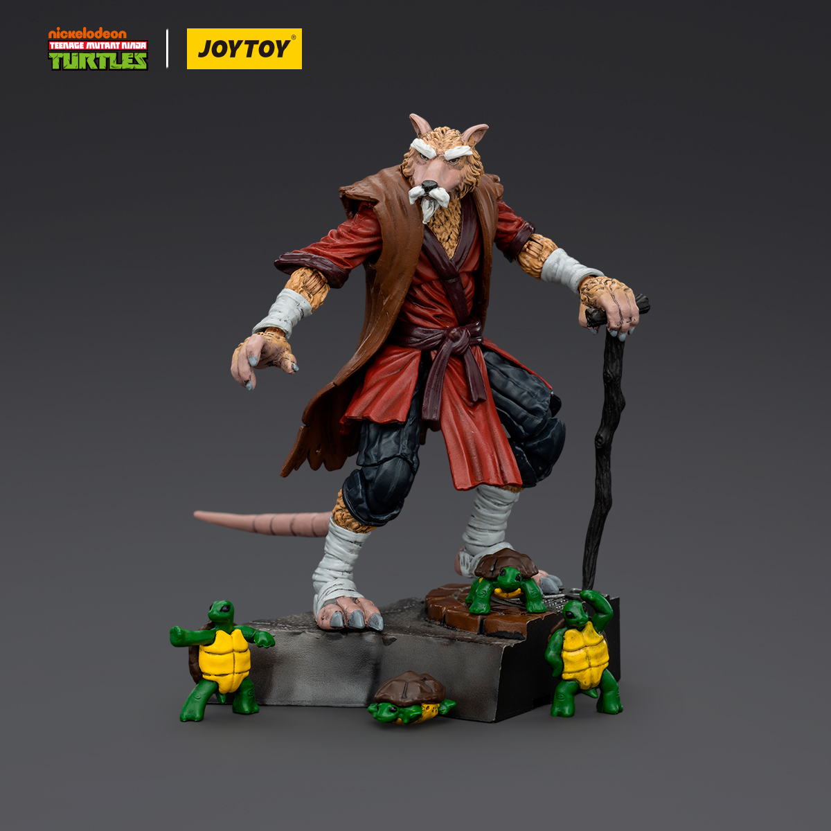 JOYTOY Teenage Mutant Ninja Turtles TMNT Splinter and April O'Neil - JOYTOY WORLD