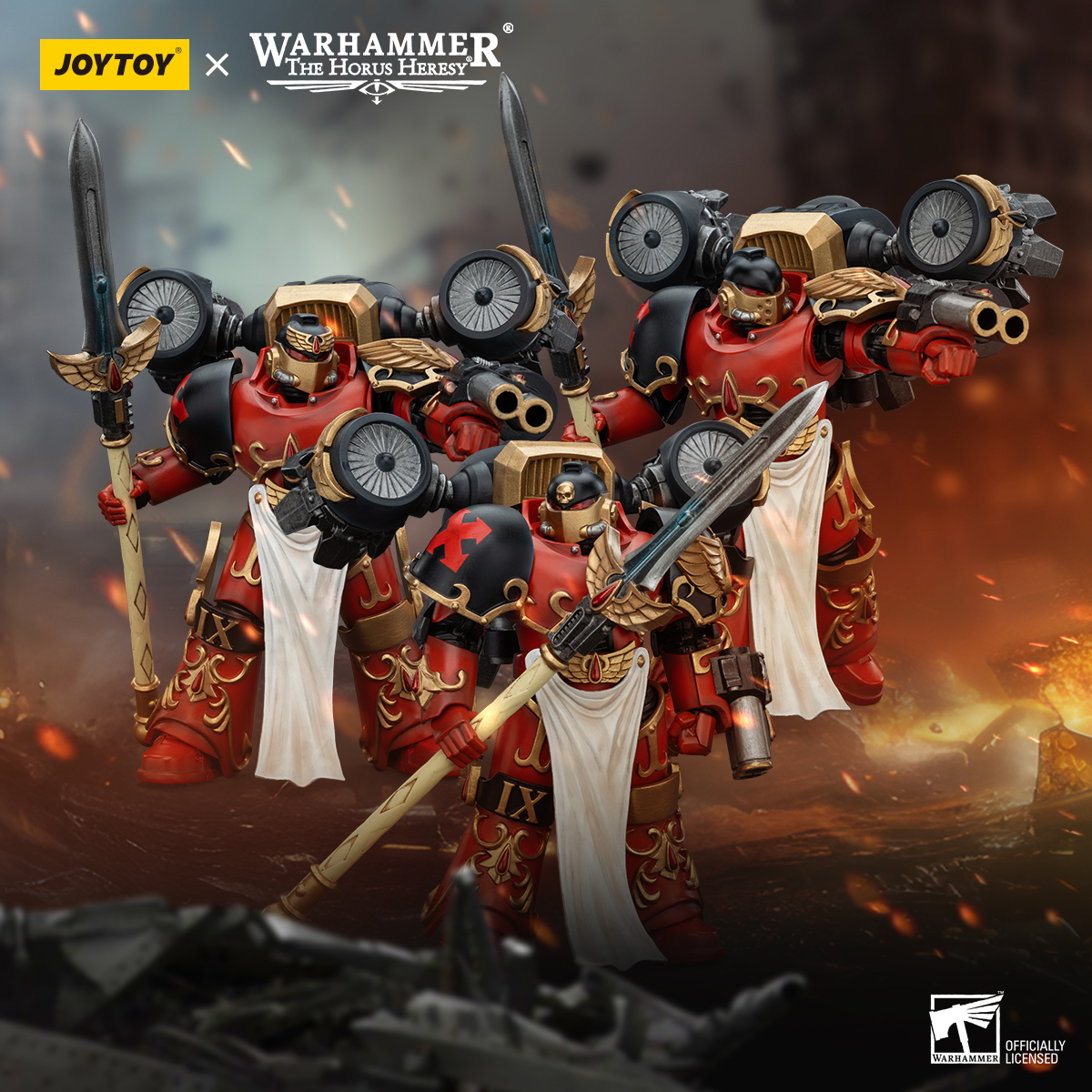 JOYTOY the Horus Heresy 1: 18 Blood Angels Dawnbreaker Cohort - JOYTOY WORLD