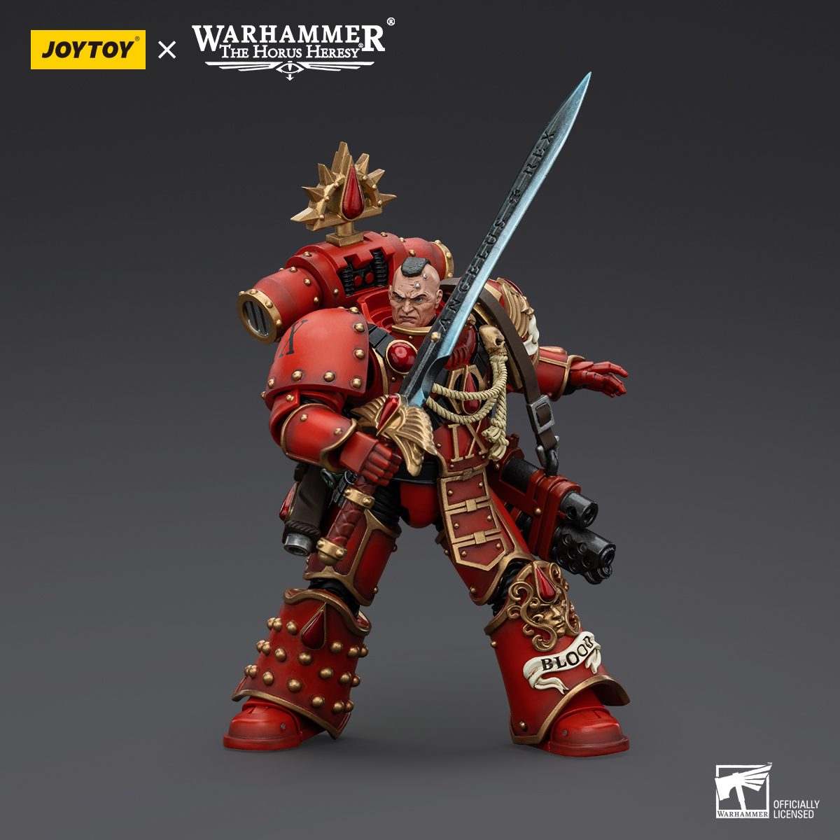 JOYTOY JT00720 Warhammer The Horus Heresy 1: 18 Blood Angels Raldoron First Captain of the Blood Angels - JOYTOY WORLD