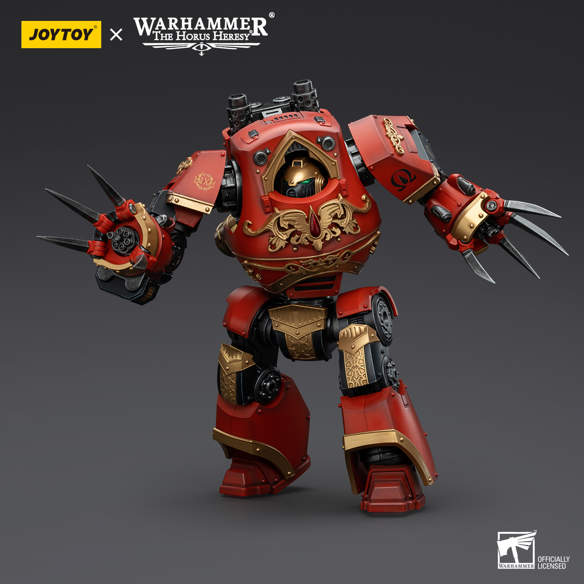 JOYTOY JT00737 Warhammer the Horus Heresy 1: 18 Blood Angels Contemptor-Incaendius Dreadnought - JOYTOY WORLD