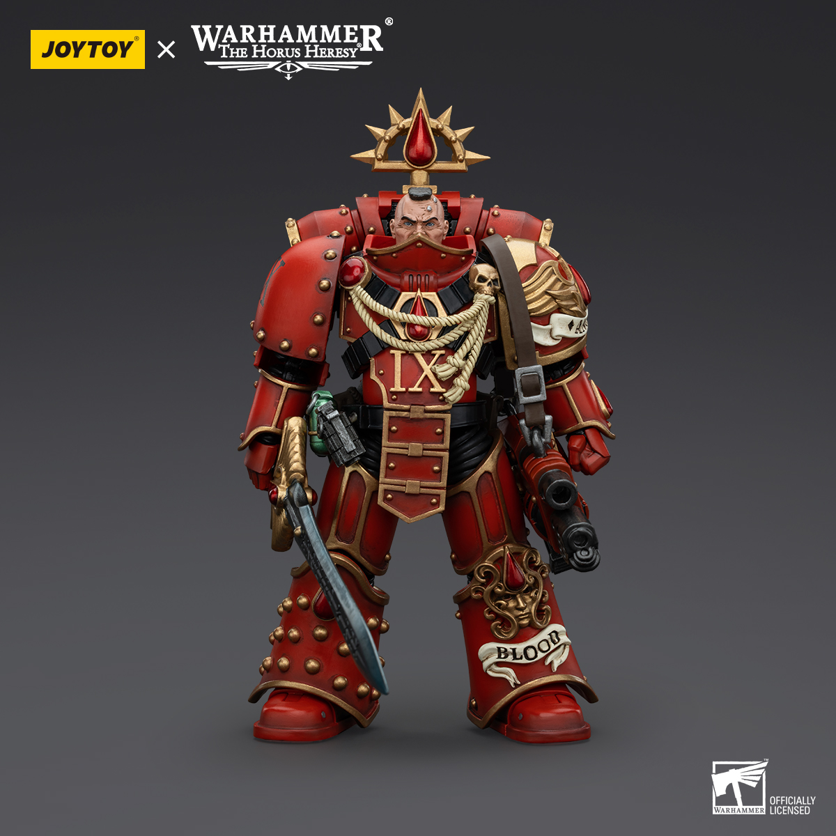 JOYTOY JT00720 Warhammer The Horus Heresy 1: 18 Blood Angels Raldoron First Captain of the Blood Angels - JOYTOY WORLD