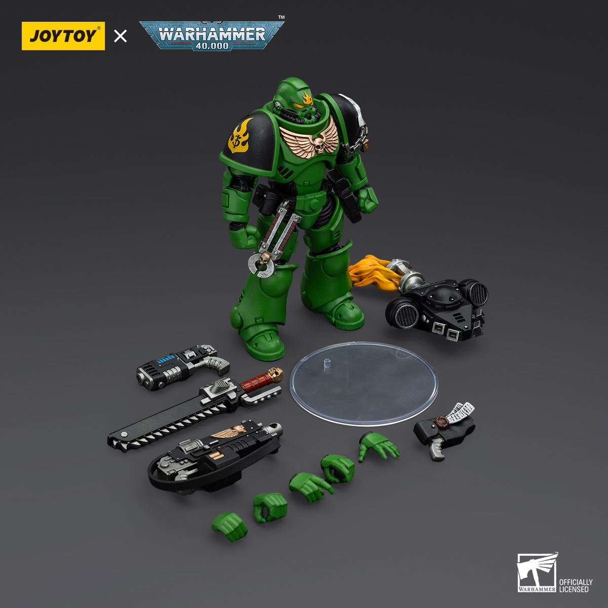 JOYTOY JT5215 5222 5239 5246 Warhammer 40k 1: 18 Salamanders Intercessors - JOYTOY WORLD