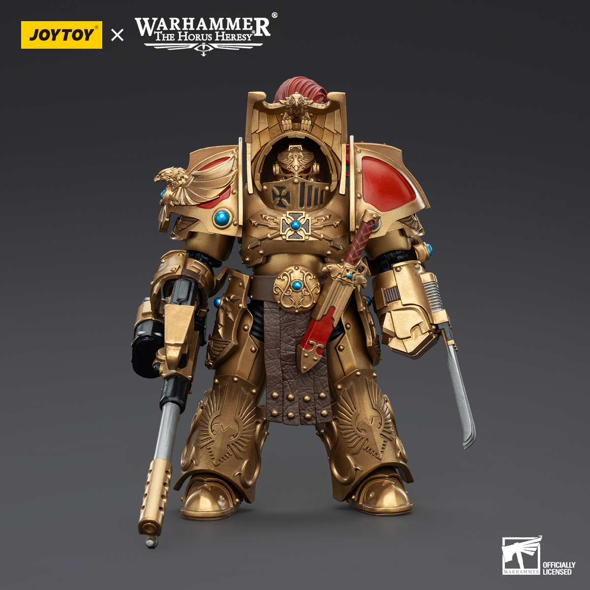 JOYTOY Warhammer The Horus Heresy 1:18 Legio Custodes Aquilon Terminator Squad - JOYTOY WORLD