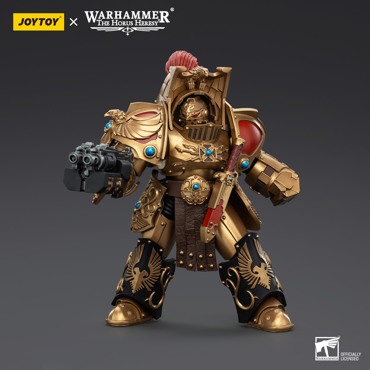 JOYTOY Warhammer The Horus Heresy 1:18 Legio Custodes Aquilon Terminator Squad - JOYTOY WORLD