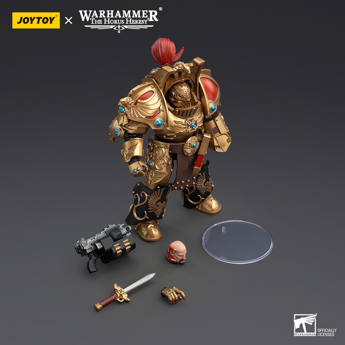 JOYTOY Warhammer The Horus Heresy 1:18 Legio Custodes Aquilon Terminator Squad - JOYTOY WORLD