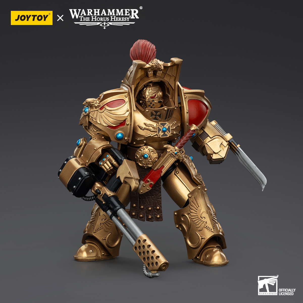 JOYTOY Warhammer The Horus Heresy 1:18 Legio Custodes Aquilon Terminator Squad - JOYTOY WORLD