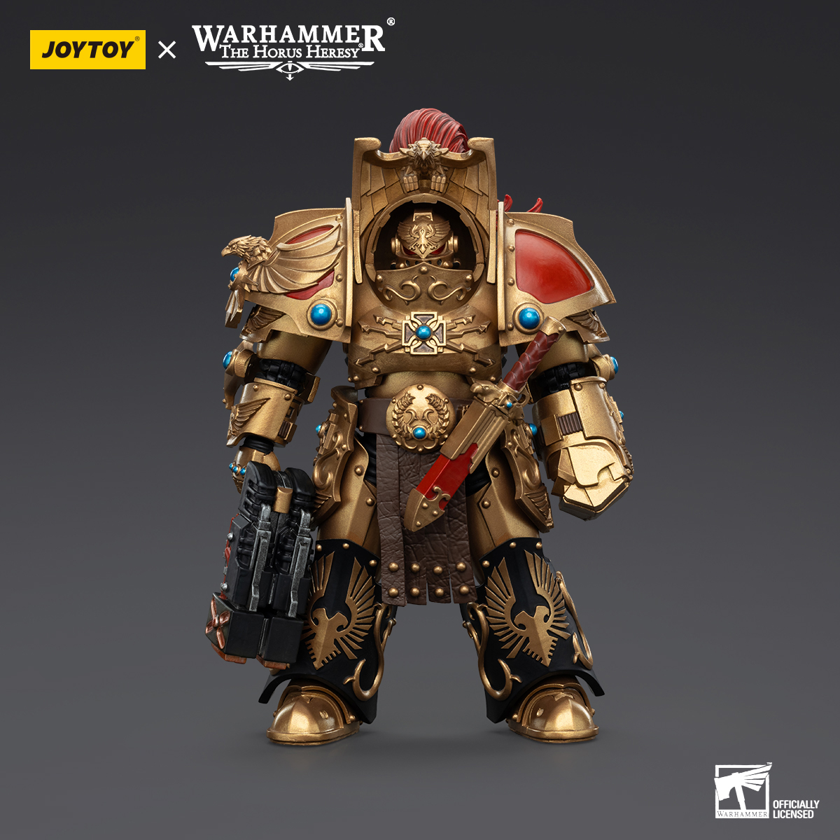 JOYTOY Warhammer The Horus Heresy 1:18 Legio Custodes Aquilon Terminator Squad - JOYTOY WORLD