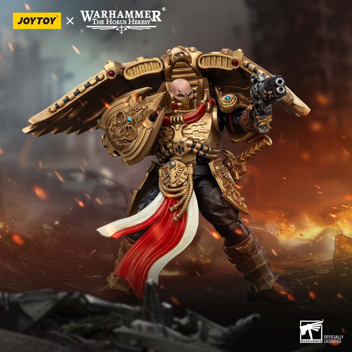 JOYTOY Warhammer The Horus Heresy 1:18 Legio Custodes Custodian Venatari Squad - JOYTOY WORLD