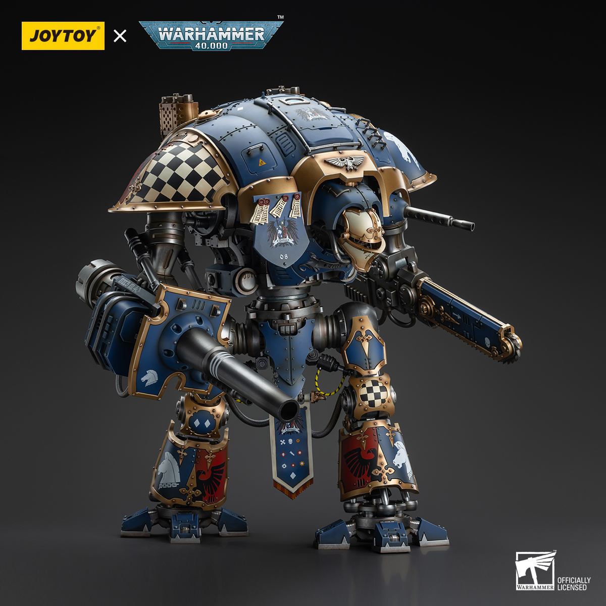 JOYTOY JT9299 Warhammer 40k 1: 18 Imperial Knights House Terryn Knight Paladin - JOYTOY WORLD