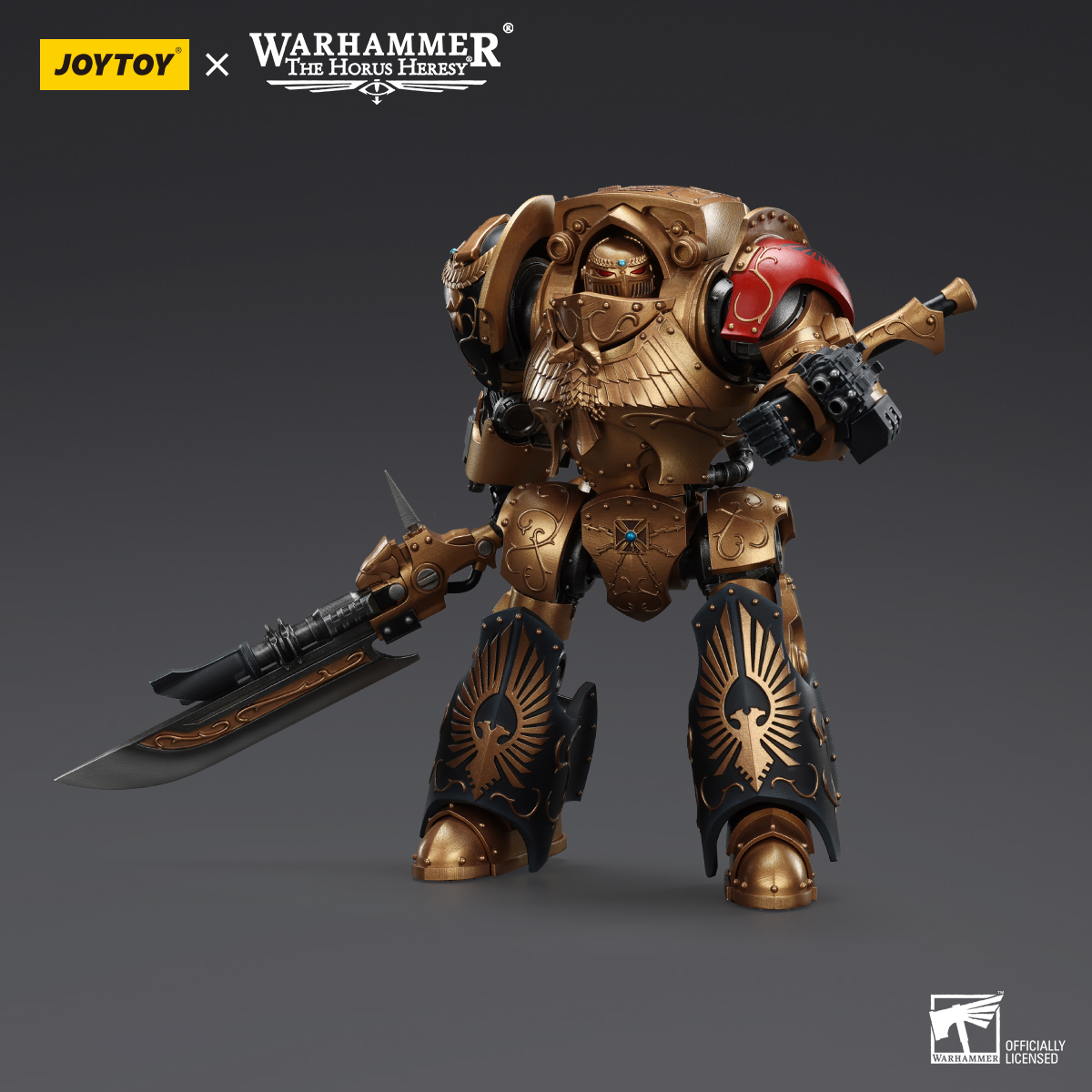 JOYTOY Warhammer The Horus Heresy 1:18 Legio Custodes Contemptor-Galatus and Contemptor-Achillus Dreadnought - JOYTOY WORLD
