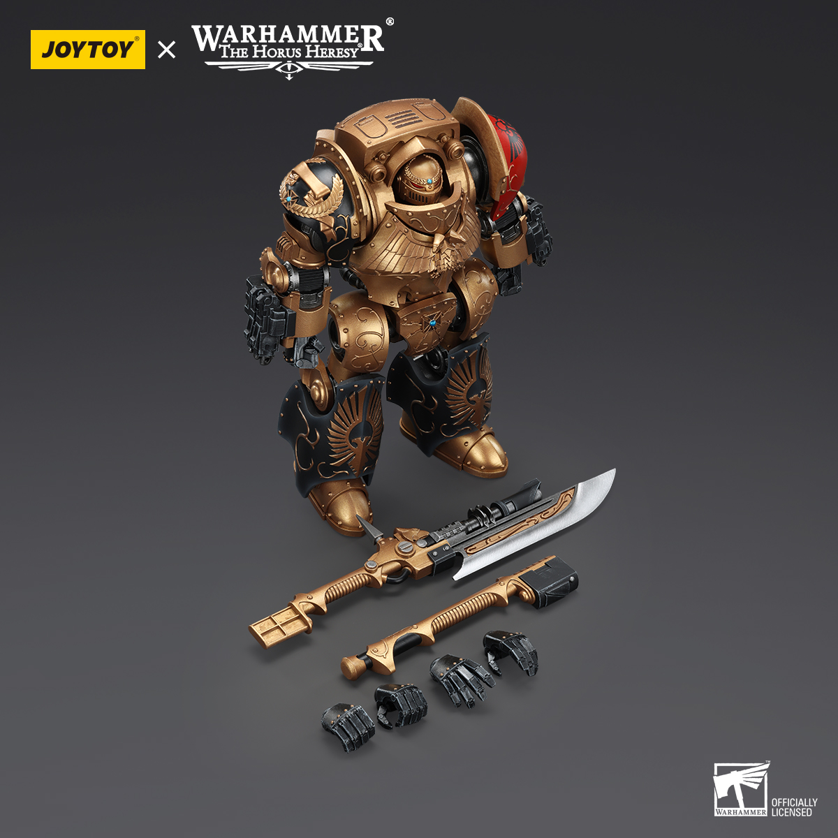 JOYTOY Warhammer The Horus Heresy 1:18 Legio Custodes Contemptor-Galatus and Contemptor-Achillus Dreadnought - JOYTOY WORLD