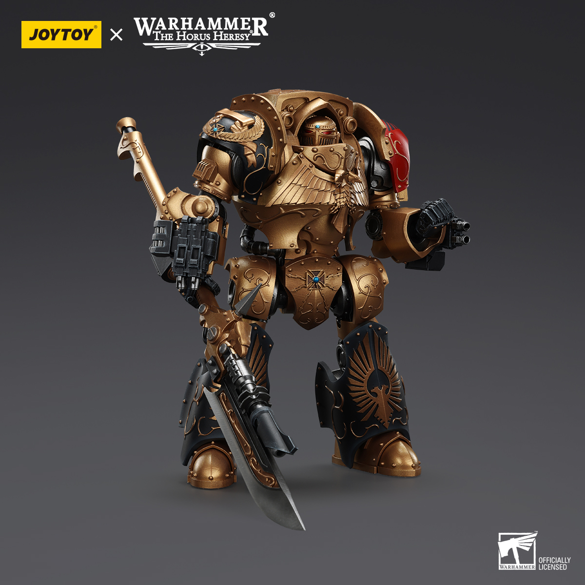 JOYTOY Warhammer The Horus Heresy 1:18 Legio Custodes Contemptor-Galatus and Contemptor-Achillus Dreadnought - JOYTOY WORLD