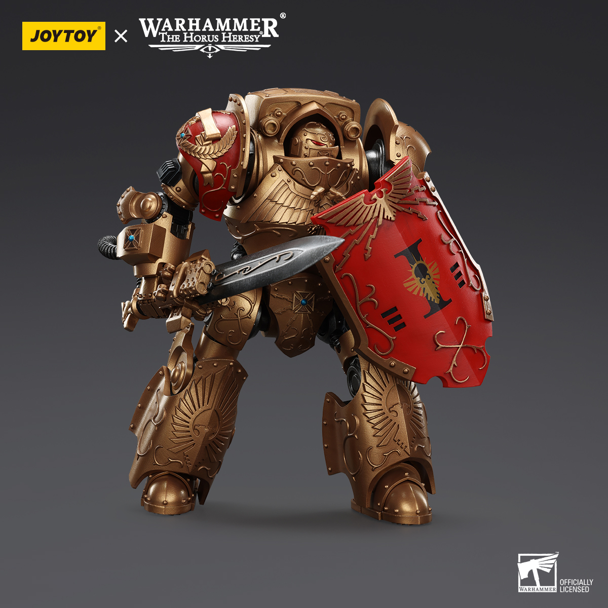 JOYTOY Warhammer The Horus Heresy 1:18 Legio Custodes Contemptor-Galatus and Contemptor-Achillus Dreadnought - JOYTOY WORLD