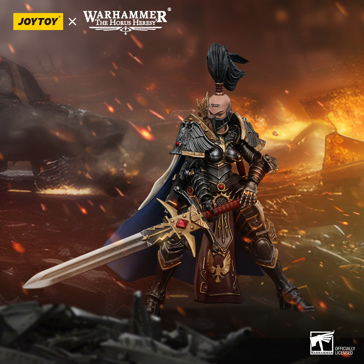 JOYTOY Warhammer The Horus Heresy 1:18 Sisters of Silence Argent Lynx - JOYTOY WORLD