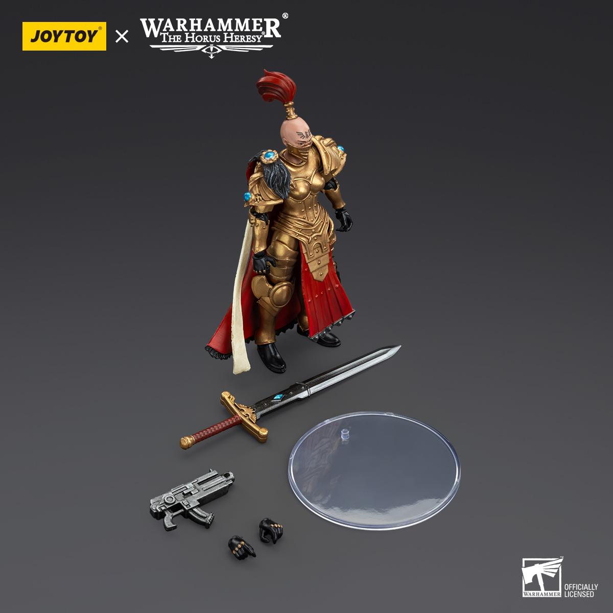 JOYTOY Warhammer The Horus Heresy 1:18 Sisters of Silence White Falcons Vigilator Cadre Vigilator Mistress - JOYTOY WORLD