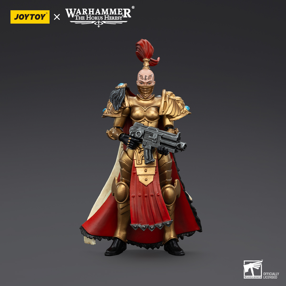 JOYTOY Warhammer The Horus Heresy 1:18 Sisters of Silence White Falcons Vigilator Cadre Vigilator Mistress - JOYTOY WORLD