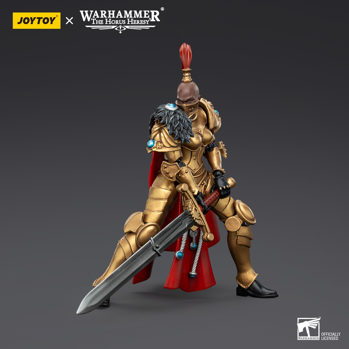 JOYTOY Warhammer The Horus Heresy 1:18 Sisters of Silence White Falcons Vigilator Cadre Vigilator Mistress - JOYTOY WORLD