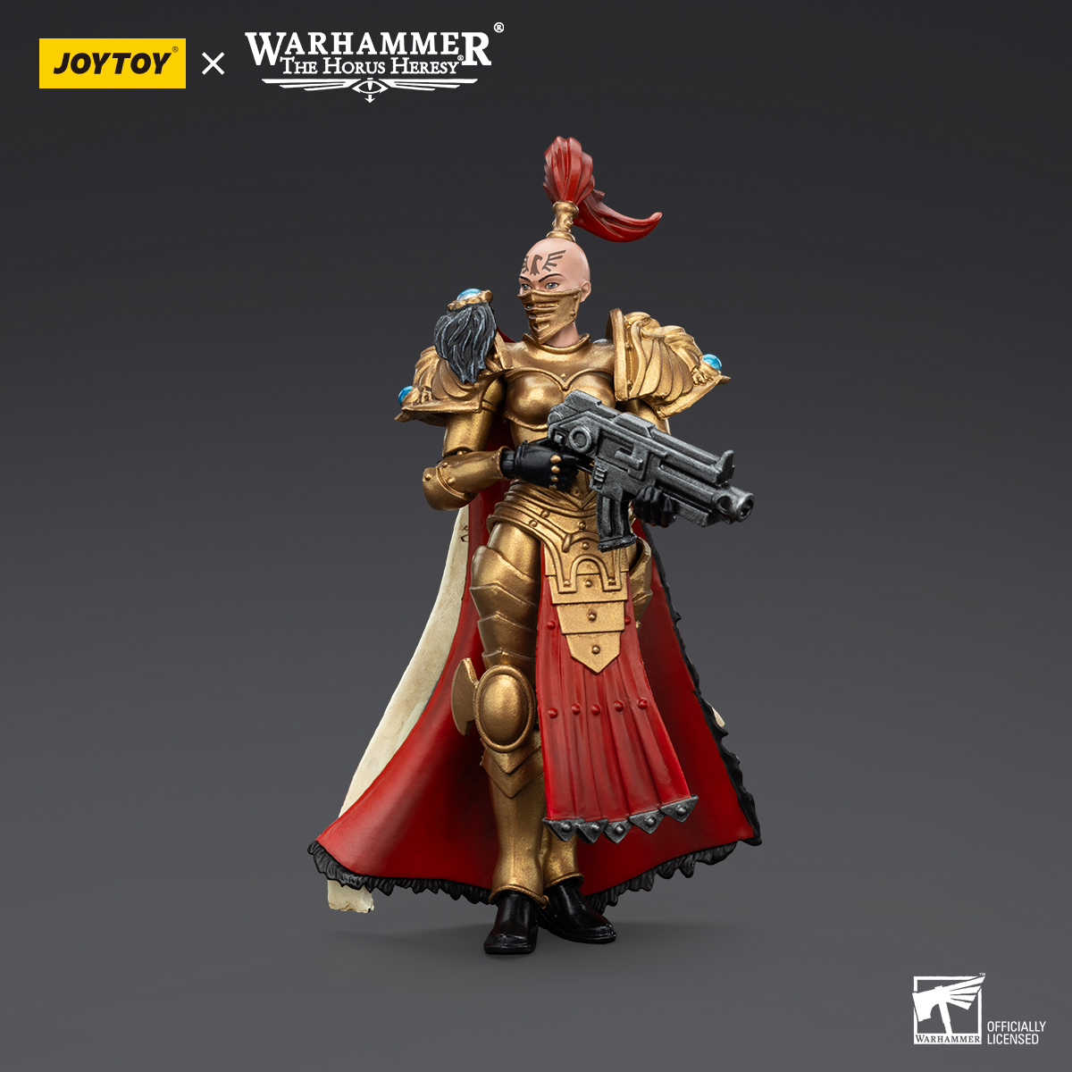 JOYTOY Warhammer The Horus Heresy 1:18 Sisters of Silence White Falcons Vigilator Cadre Vigilator Mistress - JOYTOY WORLD