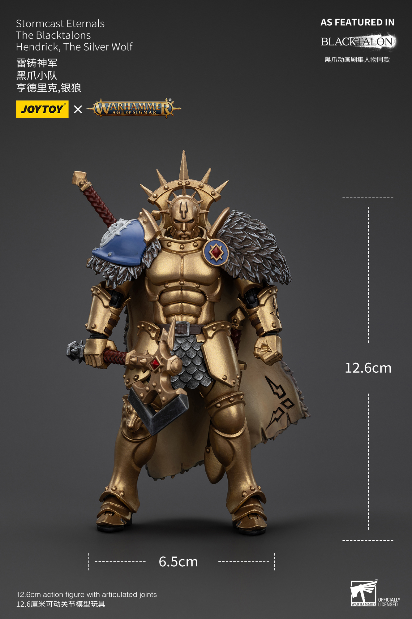 JOYTOY Warhammer Age of Sigmar Stormcast Eternals The Blacktalons - JOYTOY WORLD