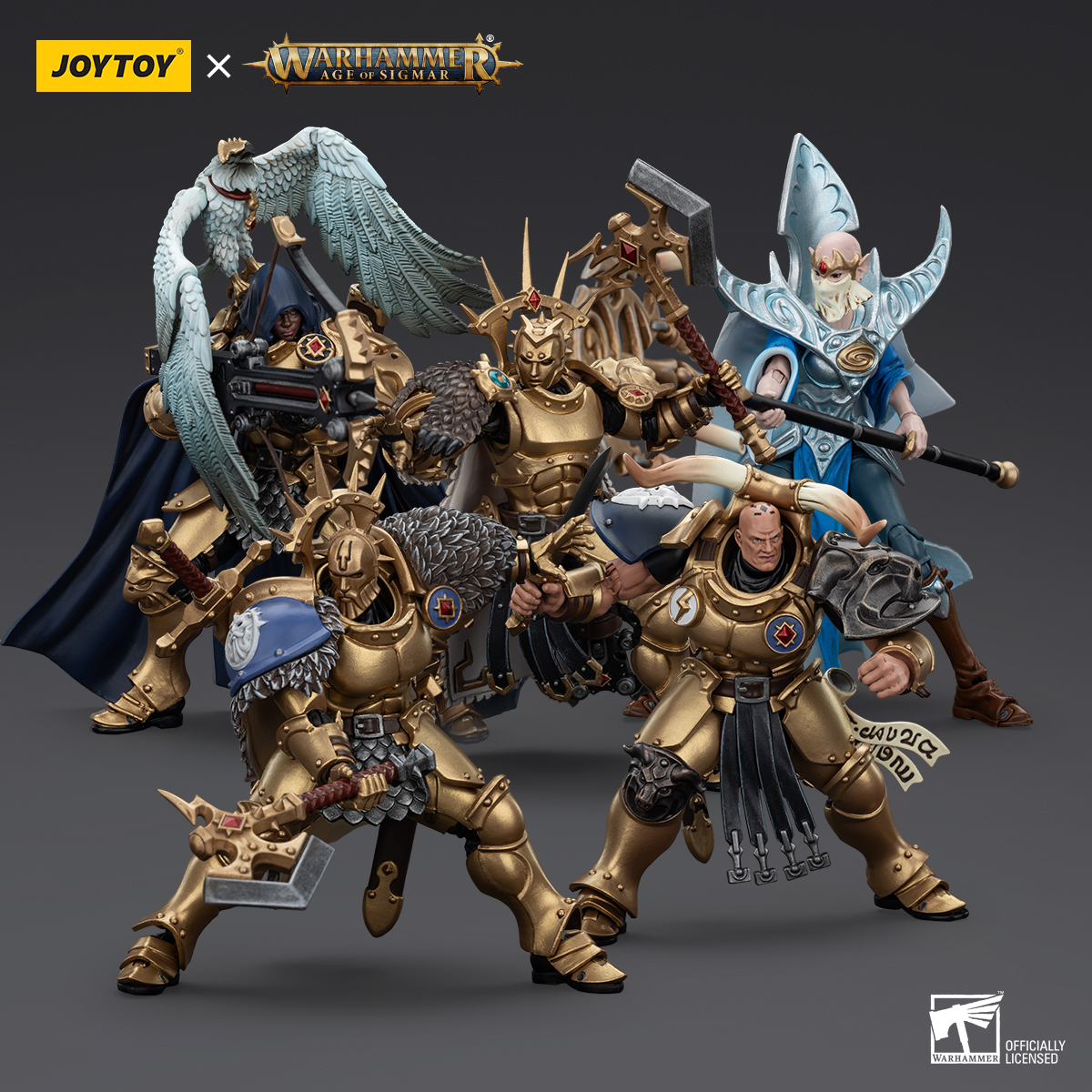 JOYTOY Warhammer Age of Sigmar Stormcast Eternals The Blacktalons - JOYTOY WORLD