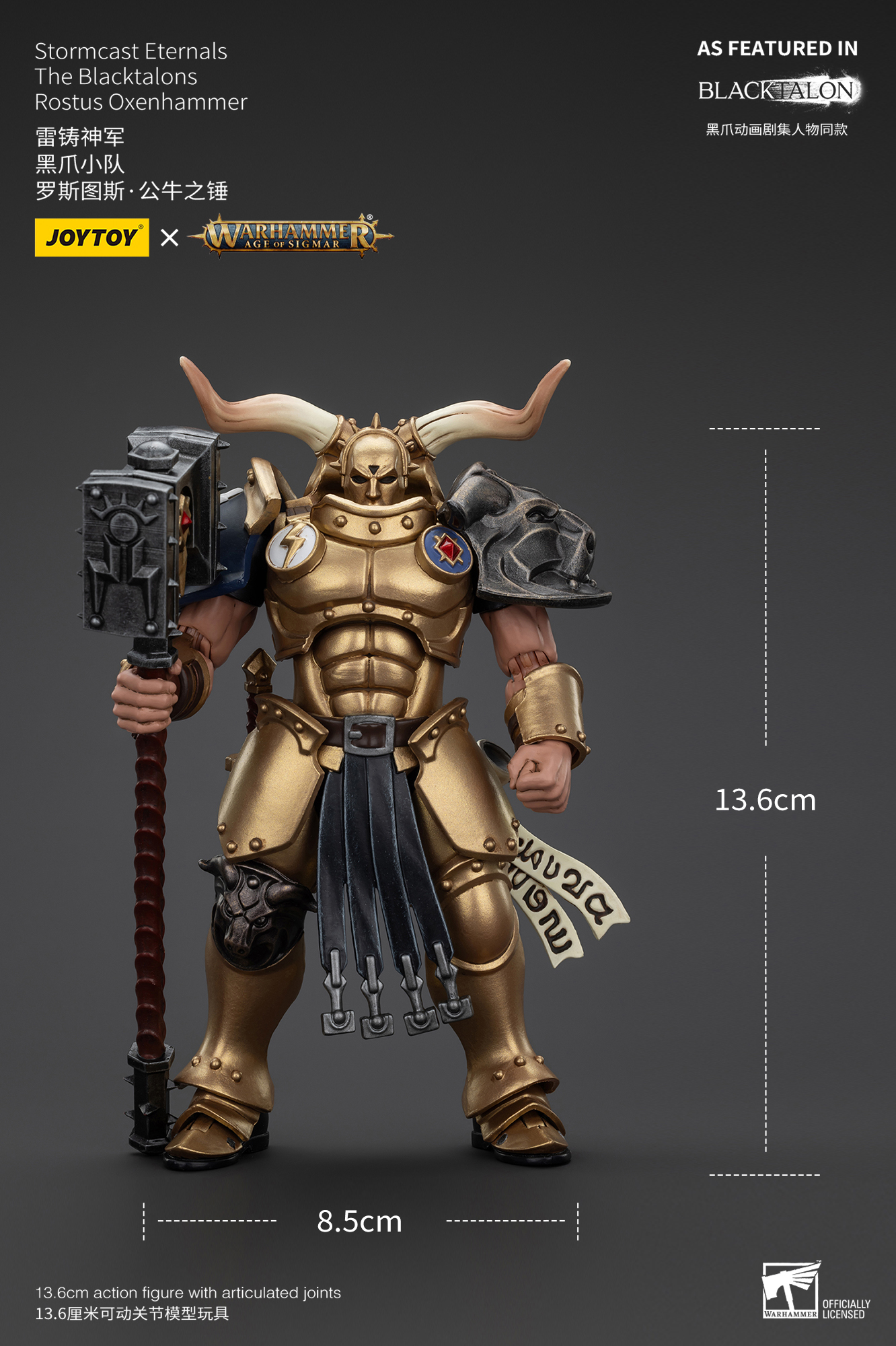 JOYTOY Warhammer Age of Sigmar Stormcast Eternals The Blacktalons - JOYTOY WORLD