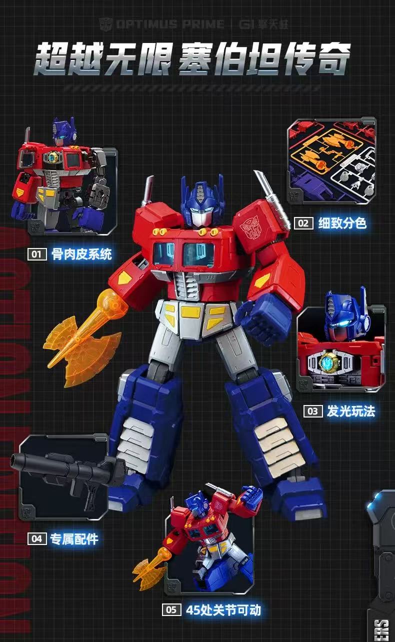 Blokees 71156 Transformers Action Edition Optimus Prime - JOYTOY WORLD