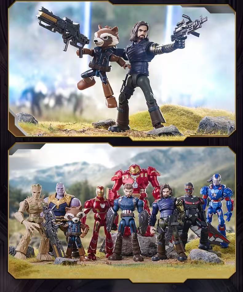 Blokees 81113 Marvel Heroes Galaxy Version Episode 3 - JOYTOY WORLD