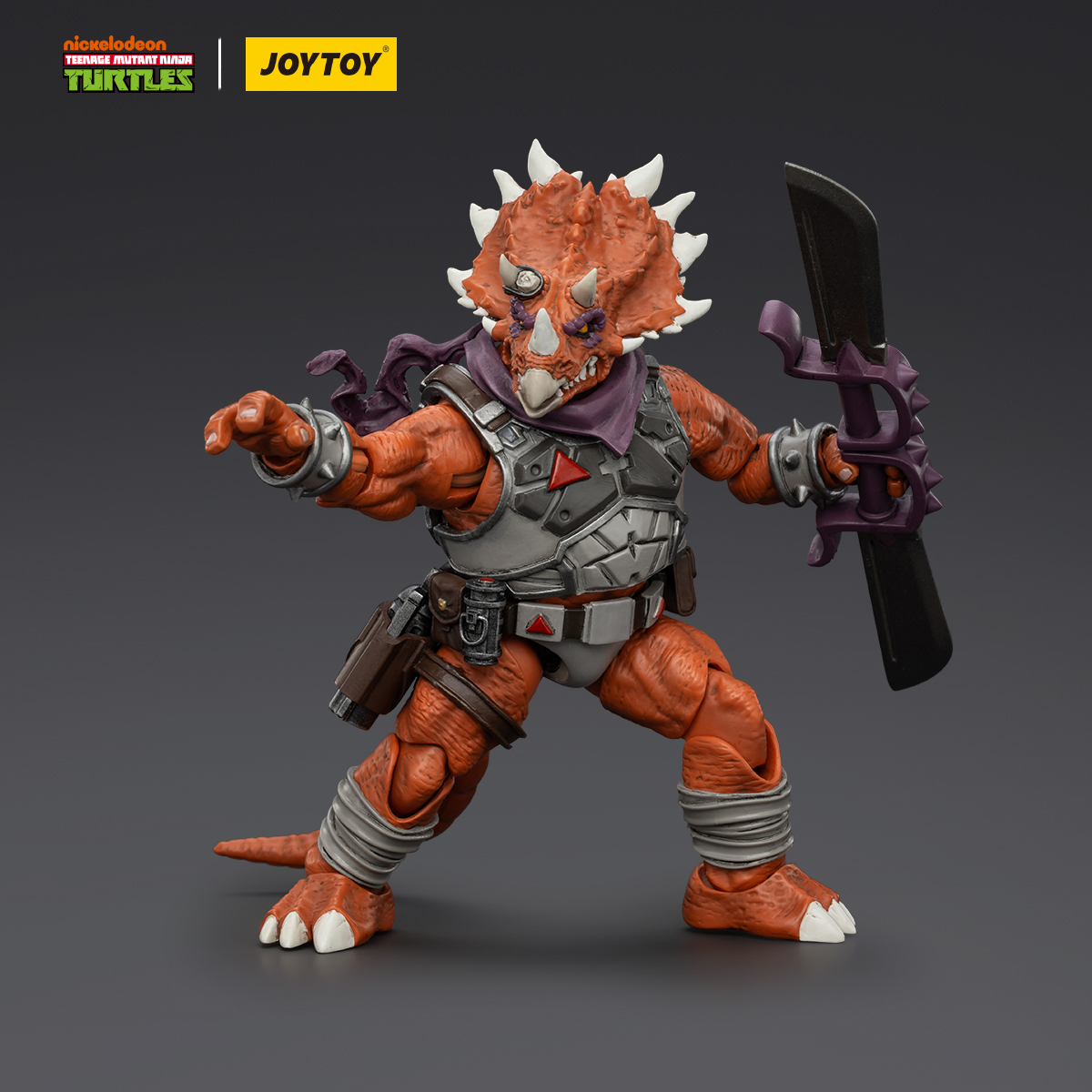 JOYTOY Teenage Mutant Ninja Turtles TMNT Taserenton Legion Captain Zorax, Adjutant Zork and Triceraton Infantryman for Aisa - JOYTOY WORLD