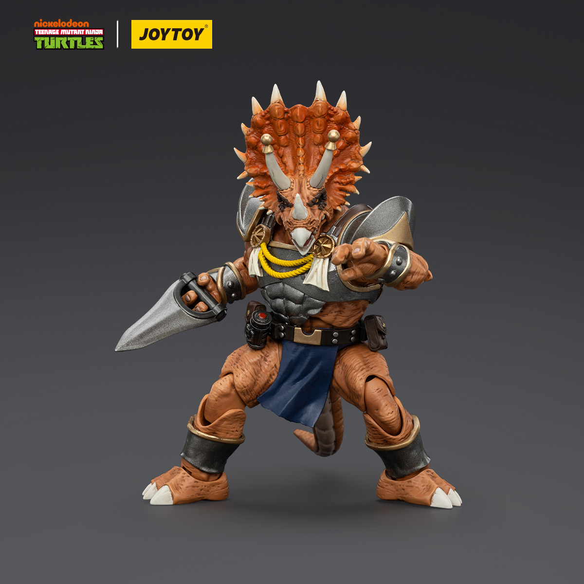 JOYTOY Teenage Mutant Ninja Turtles TMNT Taserenton Legion Captain Zorax, Adjutant Zork and Triceraton Infantryman for Aisa - JOYTOY WORLD