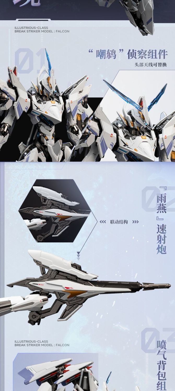 MOSHOWTOYS UBP-R02T Gyrfalcon - JOYTOY WORLD