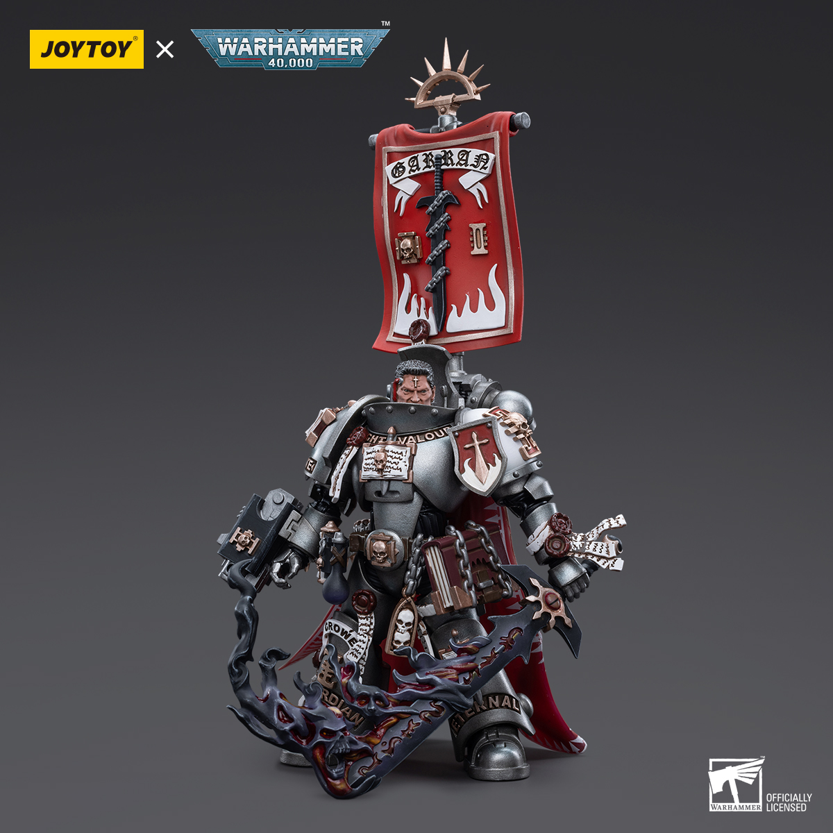 JOYTOY JT3518 Warhammer 40k 1: 18 Grey Knights Castellan Crowe - JOYTOY WORLD