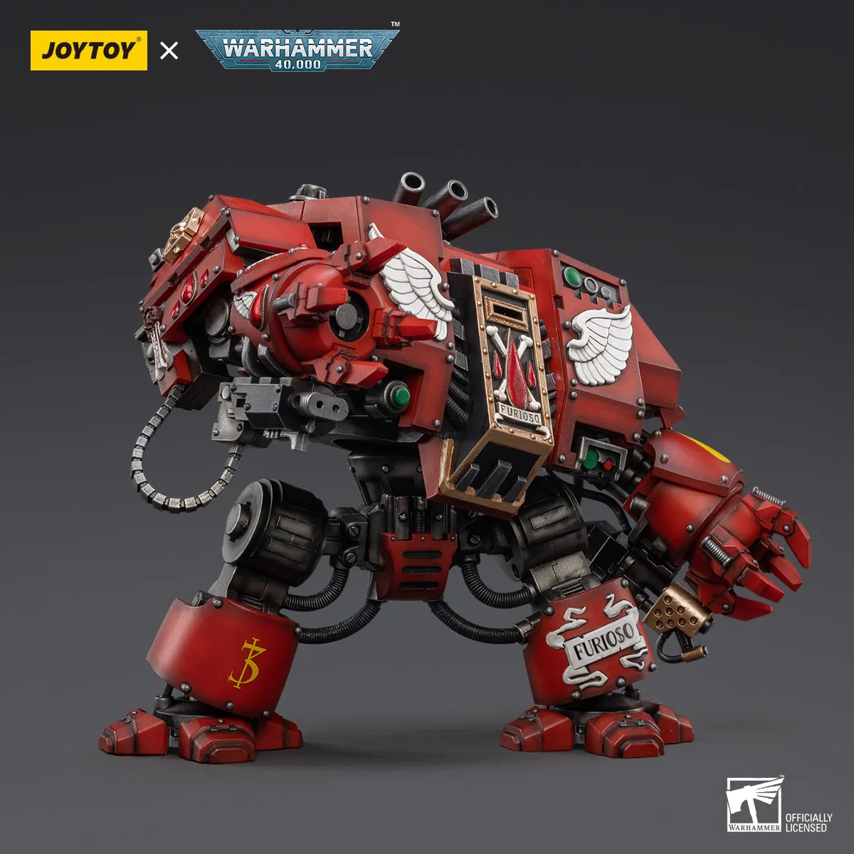 JOYTOY JT2634 Warhammer 40k 1: 18 Blood Angels Furioso Dreadnought Brother Samel - JOYTOY WORLD