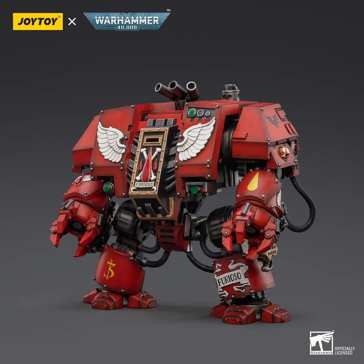 JOYTOY JT2634 Warhammer 40k 1: 18 Blood Angels Furioso Dreadnought Brother Samel - JOYTOY WORLD