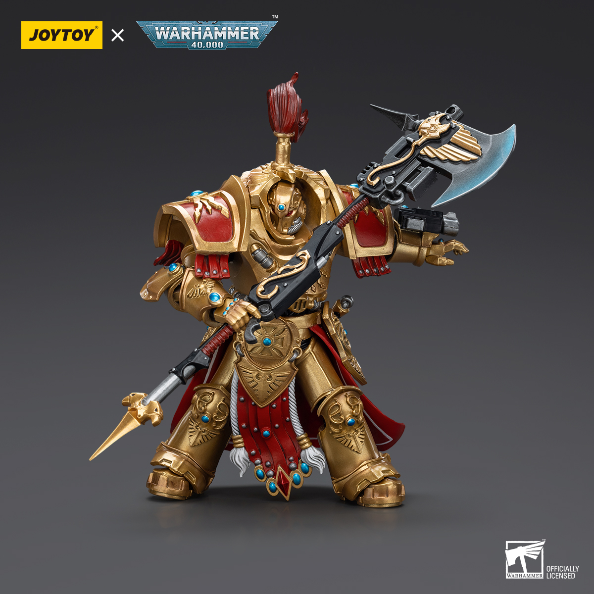 JOYTOY JT7318 Warhammer 40k 1: 18 Adeptus Custodes Allarus - JOYTOY WORLD