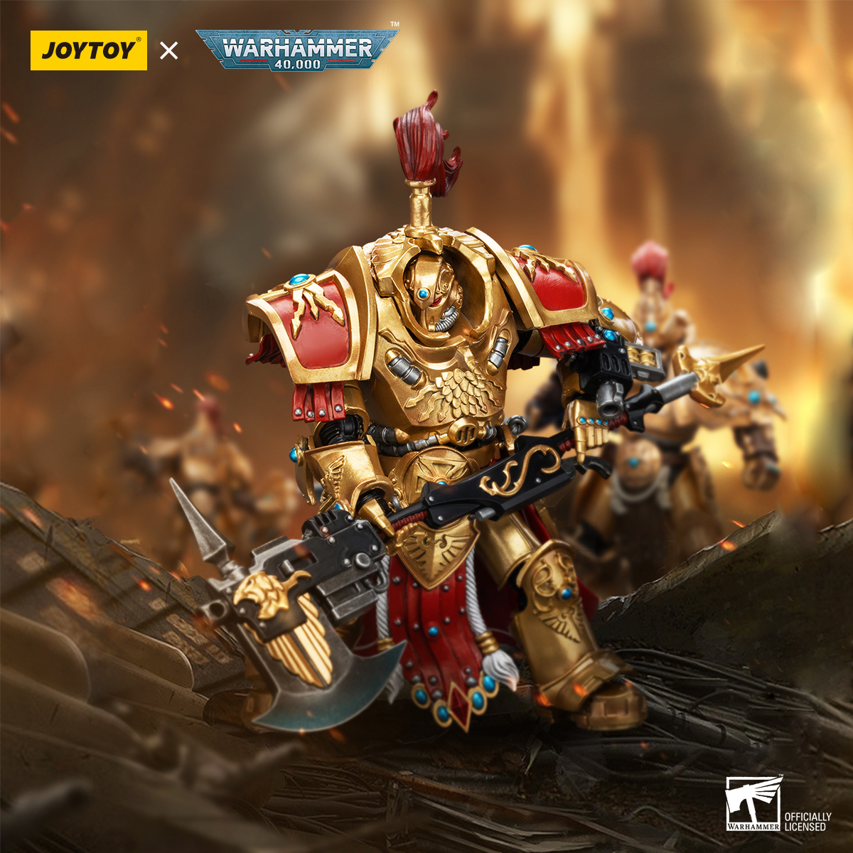 JOYTOY JT7318 Warhammer 40k 1: 18 Adeptus Custodes Allarus - JOYTOY WORLD