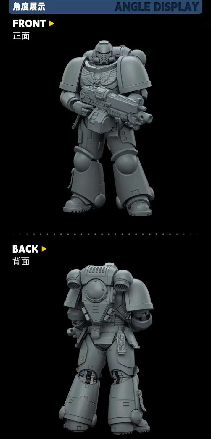 JOYTOY JT01161 Warhammer 40k 1: 18 Space Marines Intercessor Armouring Hall Edition - JOYTOY WORLD
