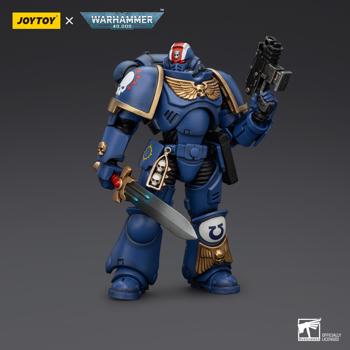 JOYTOY Warhammer 40k 1: 18 Ultramarines Heroes of the Chapter - JOYTOY WORLD