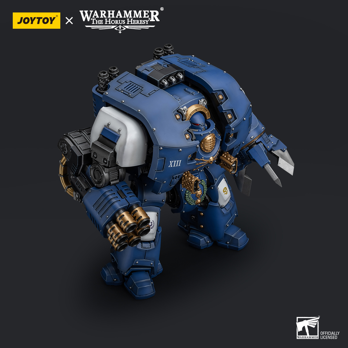 JOYTOY JT8643 Ultramarines Leviathan Dreadnought with Cyclonic Melta Lance And Siege Claws - JOYTOY WORLD