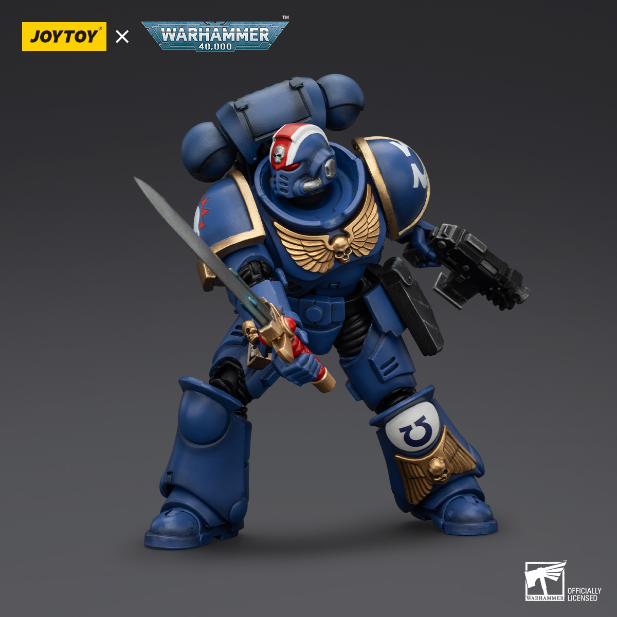 JOYTOY Warhammer 40k 1: 18 Ultramarines Heroes of the Chapter - JOYTOY WORLD