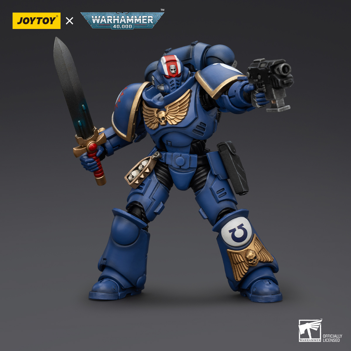 JOYTOY Warhammer 40k 1: 18 Ultramarines Heroes of the Chapter - JOYTOY WORLD