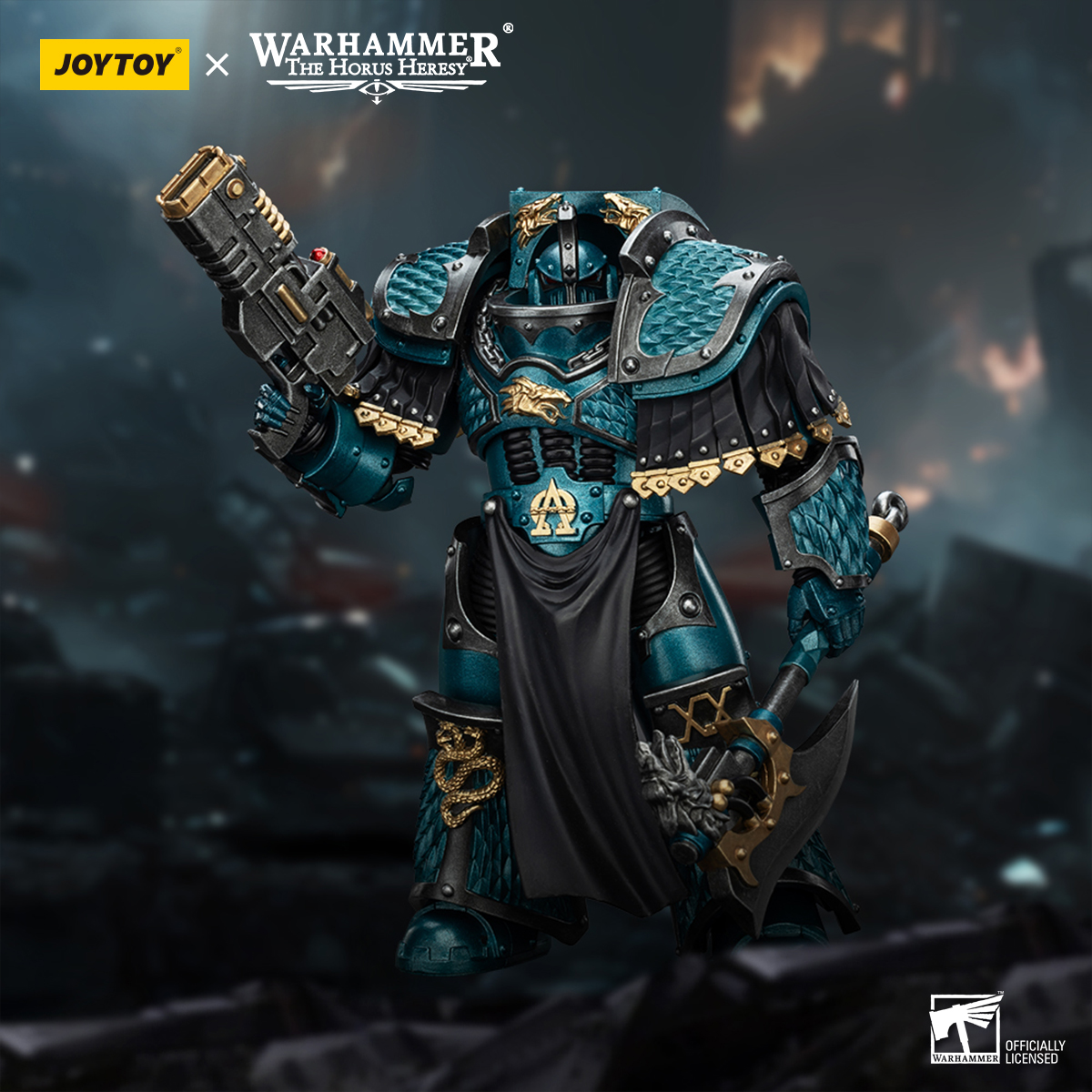 JOYTOY Warhammer The Horus Heresy 1:18 Alpha Legion Legion - JOYTOY WORLD