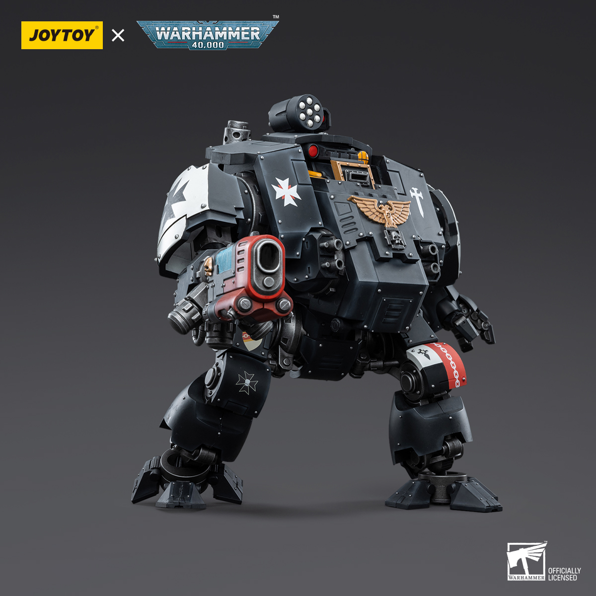 JOYTOY JT3778 Warhammer 40k 1: 18 Black Templars Redemptor Dreadnought - JOYTOY WORLD