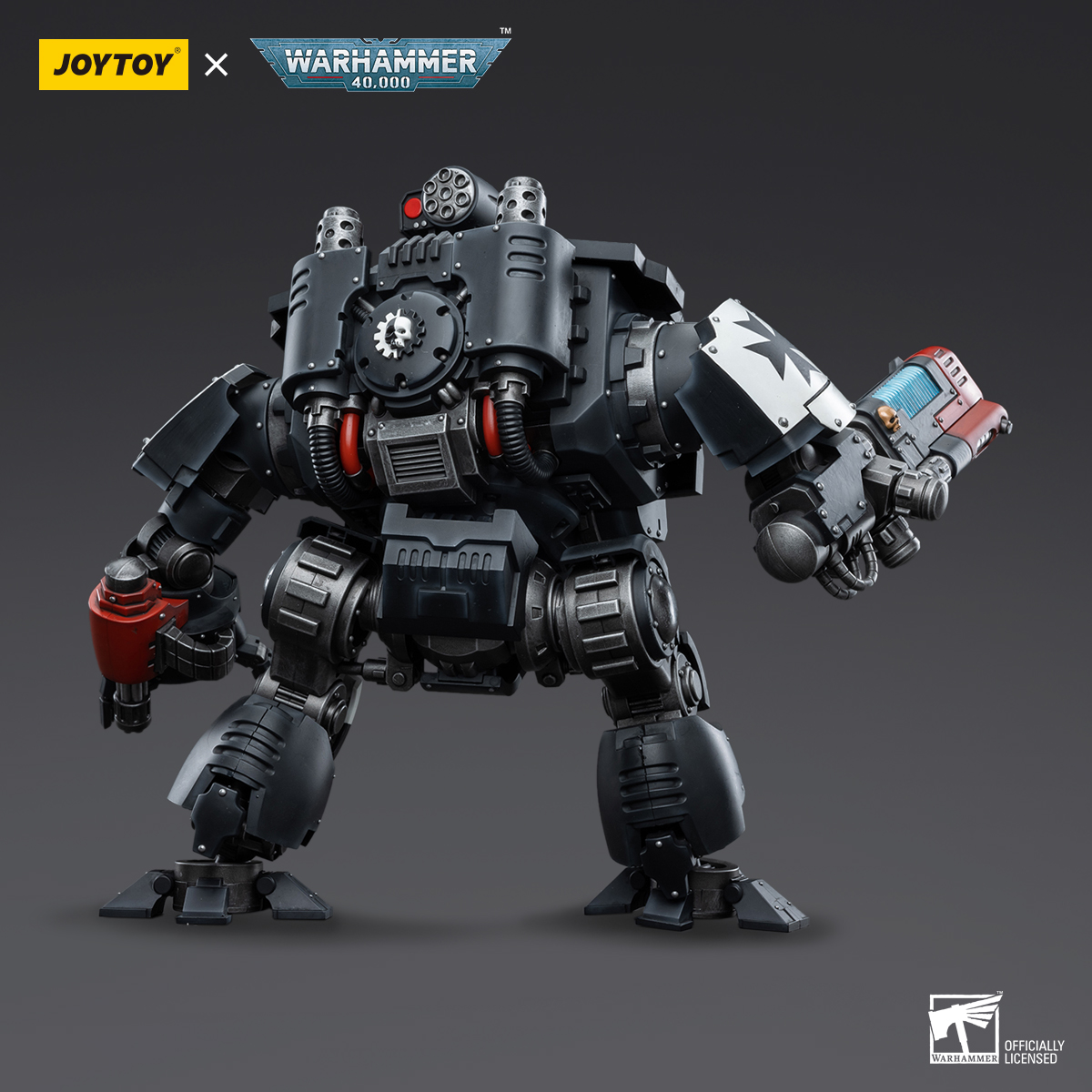 JOYTOY JT3778 Warhammer 40k 1: 18 Black Templars Redemptor Dreadnought - JOYTOY WORLD
